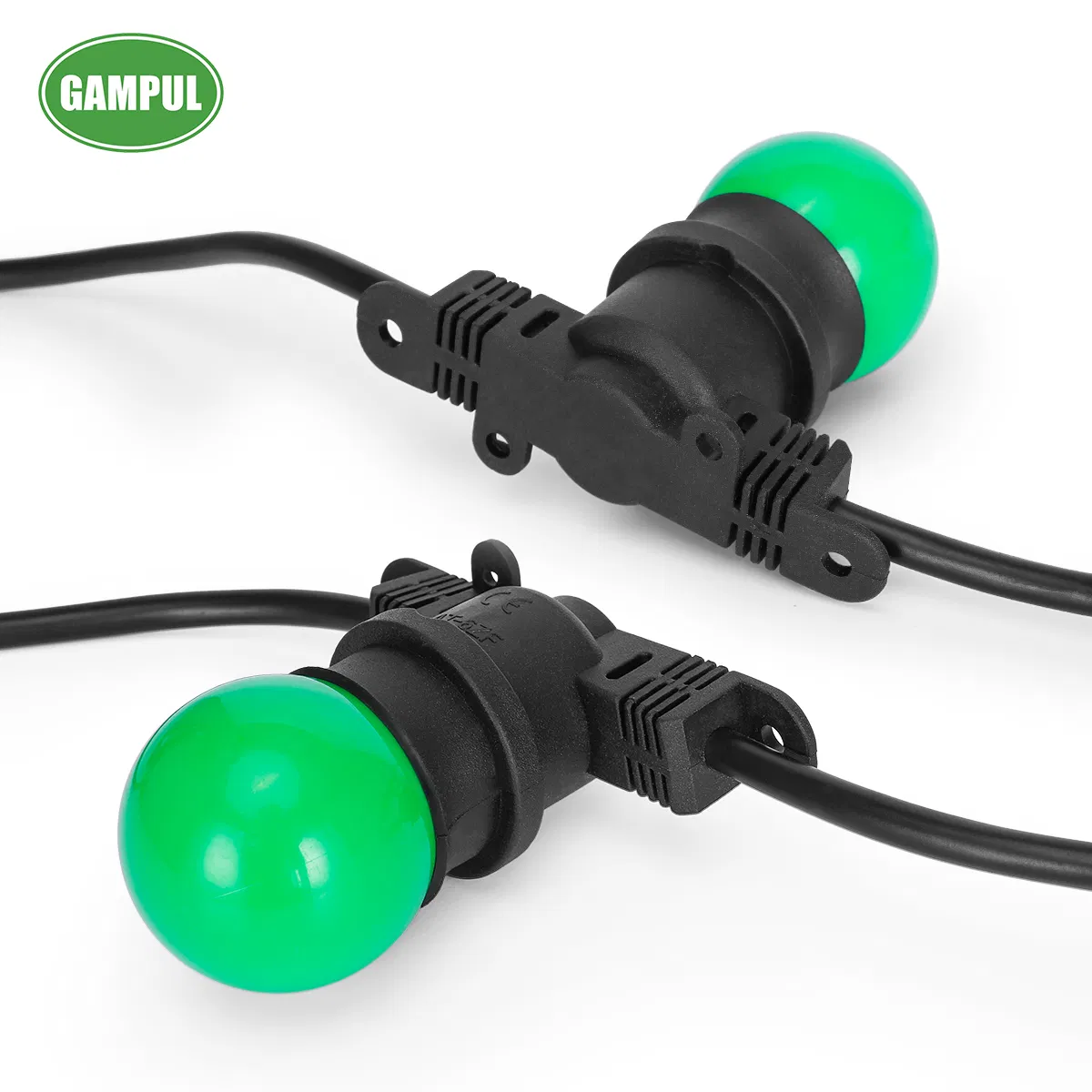 RGB Outdoor Weatherproof Commercial Hanging Sockets Cafe Grade Lights Holiday Decorating Lighting