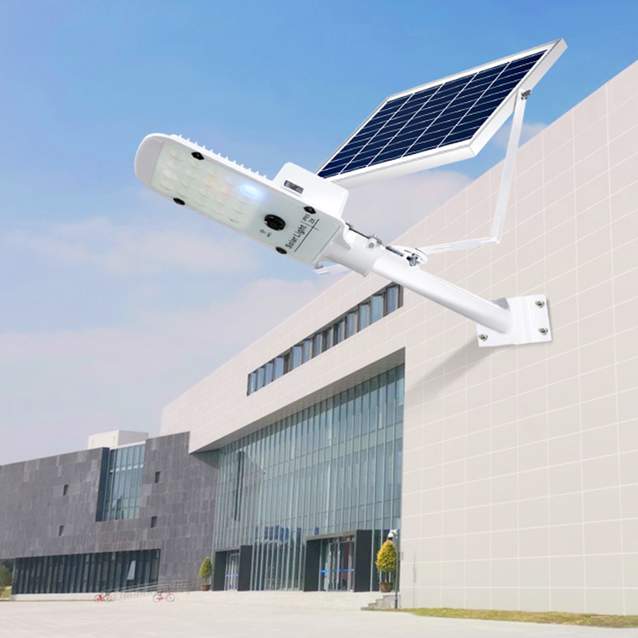 New Design Smart Streetlight with Camera Waterproof IP65 Outdoor 100w Split Solar Street Light