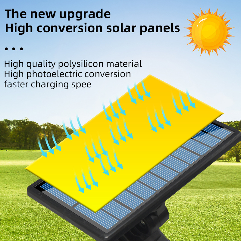 Jochebed New Arrival Solar Decor Wall Light 198 LED Sensor Lights 6-8 Hours IP65 Rated for Garden &amp; Outdoor Use