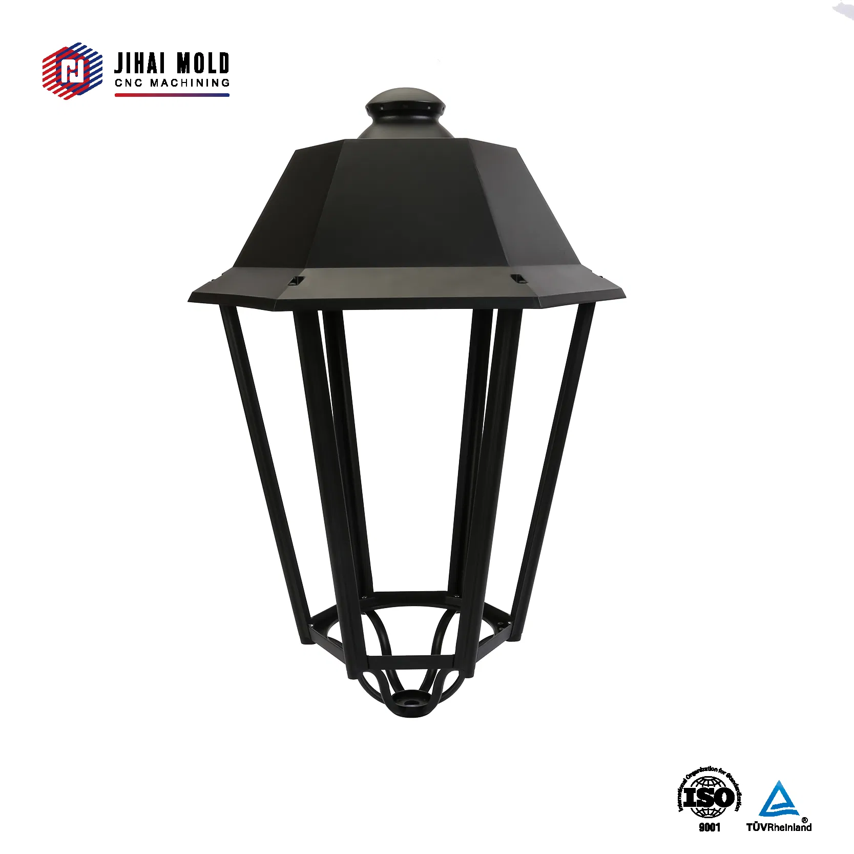 2025 Robust Die-Cast Aluminum LED Villa Street Light Lantern Garden Post Top LED Light