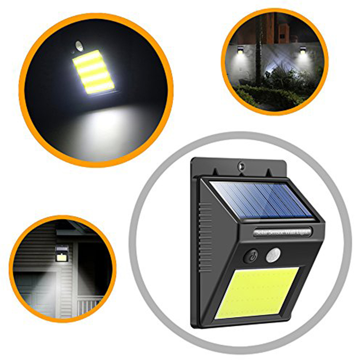 Outdoor Waterproof Motion Sensor Solar Security Lights