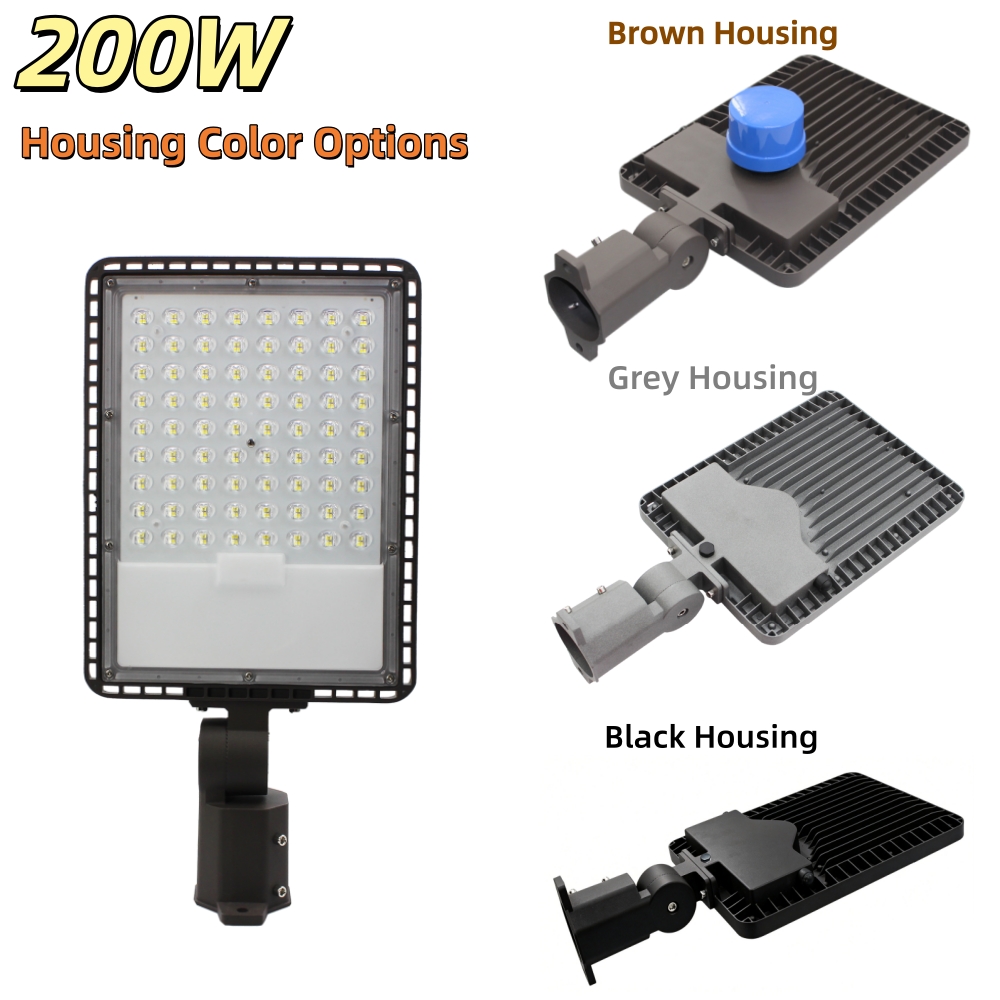Energy Saving 200W 240W LED Street Light For Municipal Road Lighting IP66 160lm/W AC Outdoor Street Lamp With CE ETL Listing