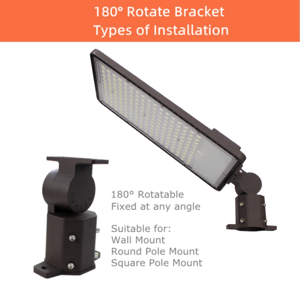 Energy Saving 200W 240W LED Street Light For Municipal Road Lighting IP66 160lm/W AC Outdoor Street Lamp With CE ETL Listing