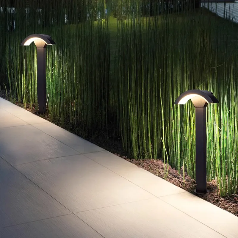 Path Decoration LED Modern Outdoor Lighting Post AC85-265V LED Landscape Lawn Lighting