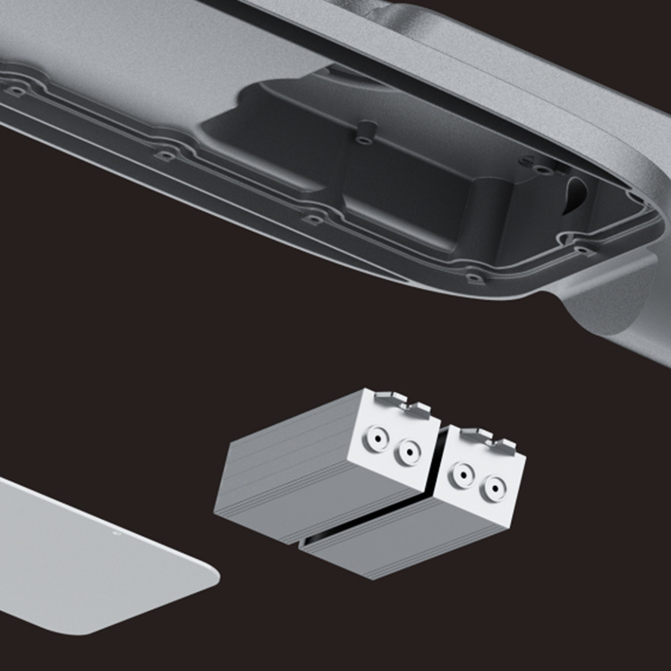 CEE 40w 60w 100w 150w 200w Lampadaire Led Ext&eacute;rieur 3000K Warm White Led Street Light with Sensor