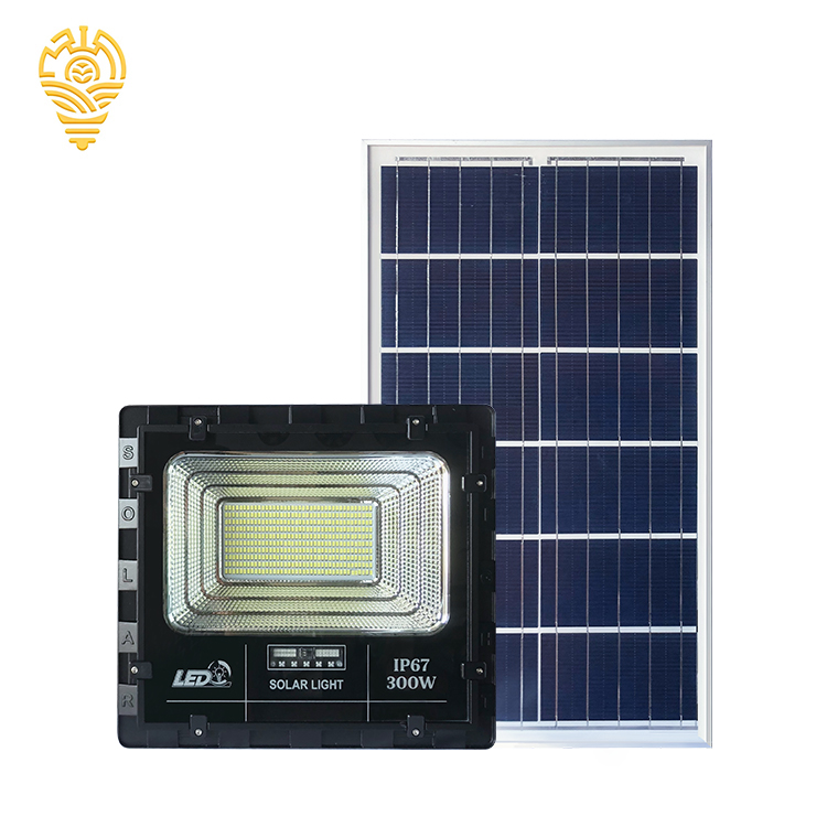 Outdoor Solar Street Lamp IP65 ABS Body LED Solar Flood Lights For Yard Or Commercial Use