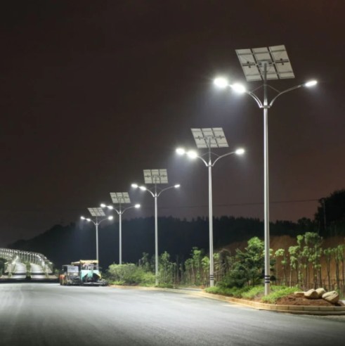 Hot Selling All in Two Split Type Solar Street Light With Outdoor Cost of One Led Powered Energy Panel Lighting Mrp Waterproof