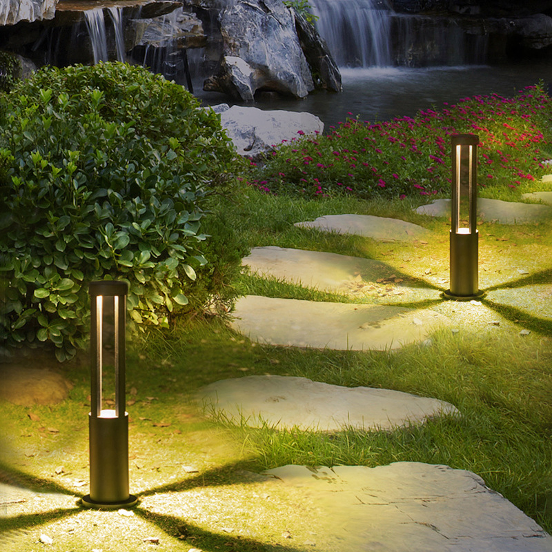 Path Decoration LED Modern Outdoor Lighting Post AC85-265V LED Landscape Lawn Lighting