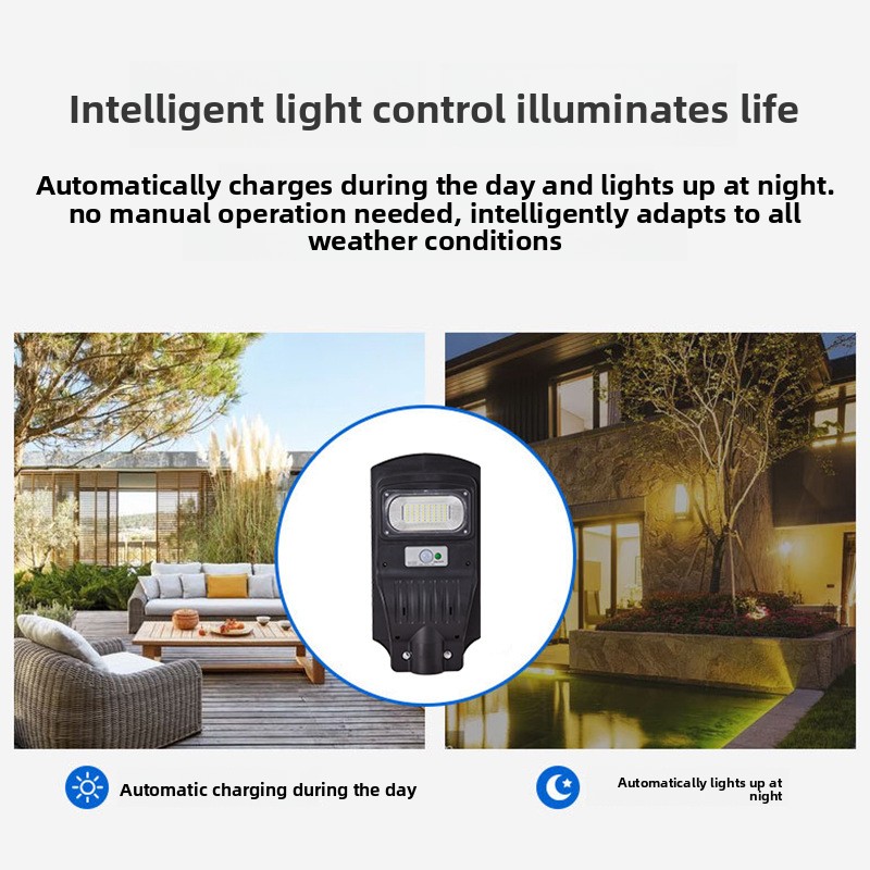 Energy Saving Outdoor Waterproof IP65 Split Solar Street Lamp 100w 150w 200w 300w Smart Switch Integrated Led Solar Street Light