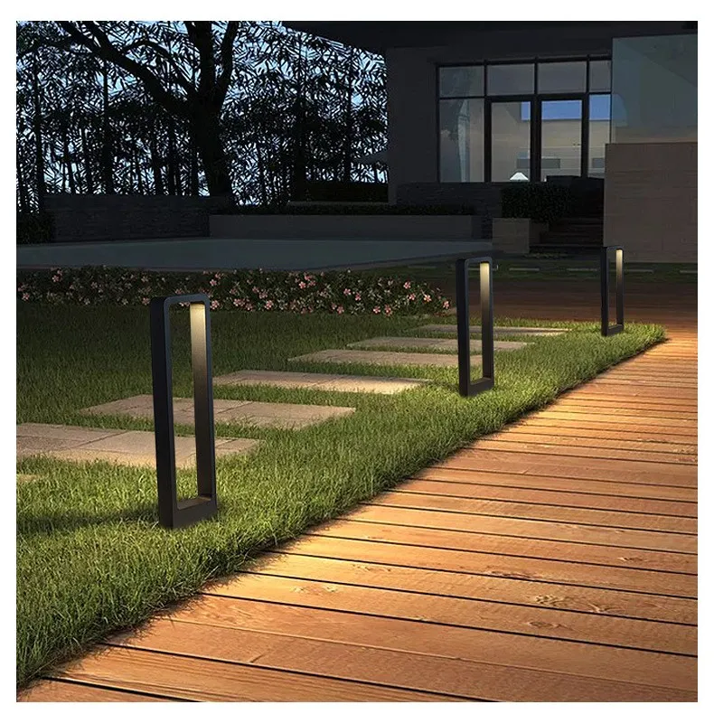 Path Decoration LED Modern Outdoor Lighting Post AC85-265V LED Landscape Lawn Lighting