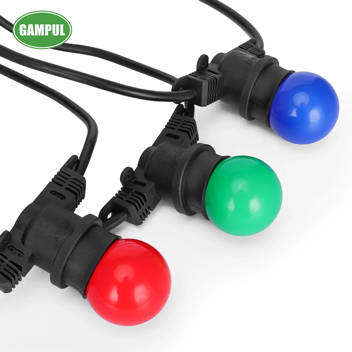 RGB Outdoor Weatherproof Commercial Hanging Sockets Cafe Grade Lights Holiday Decorating Lighting
