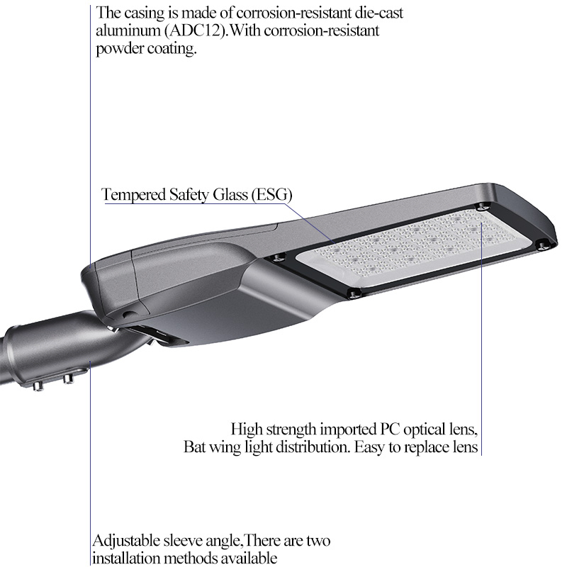 Modern Housing Module LED Light Landscape Outdoor Aluminium 150W 200W 300W LED Street Light