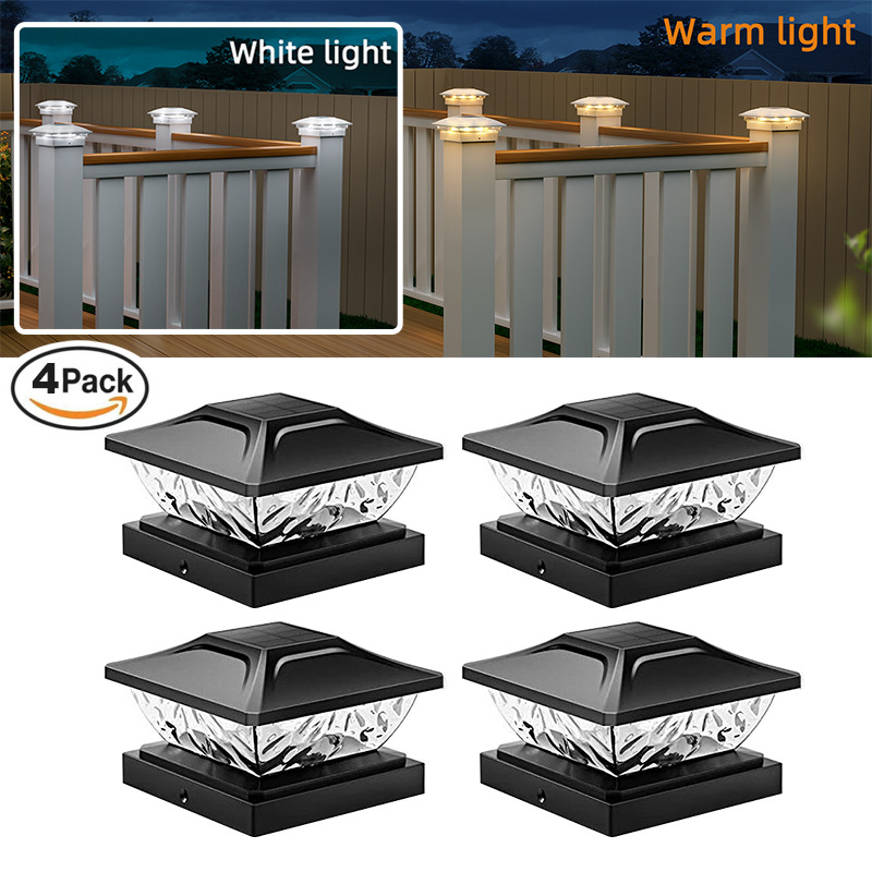 Solar Post Cap Light View 4
