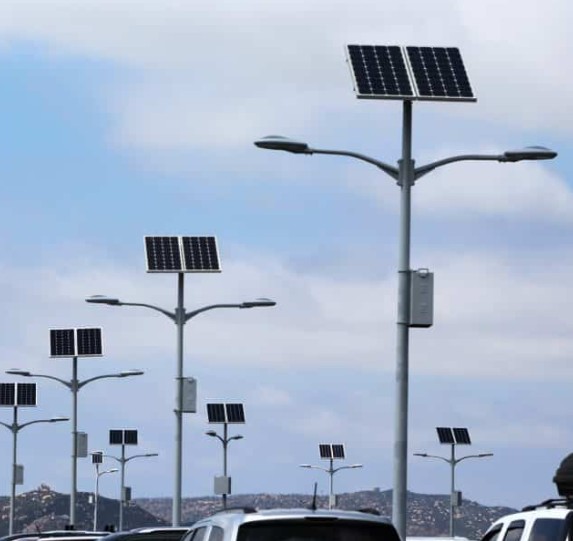 Hot Selling All in Two Split Type Solar Street Light With Outdoor Cost of One Led Powered Energy Panel Lighting Mrp Waterproof