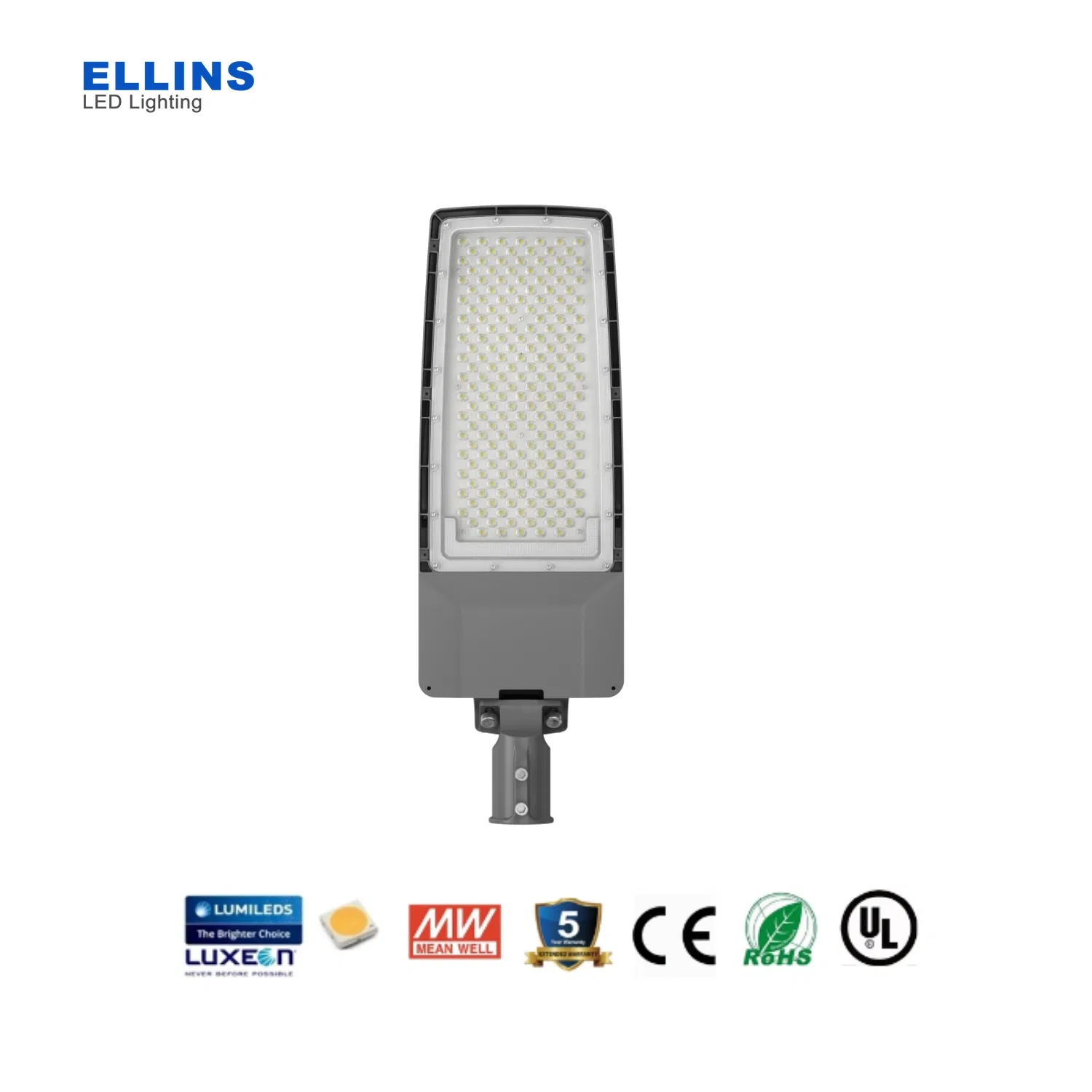 IP66 Outdoor Street Lamp 100W 150W 200W 300W 190lm/W LED Garden Light with Photocell Sensor