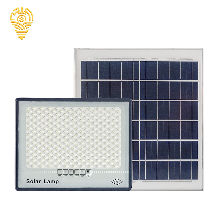 ABS Body Waterproof Outdoor Solar LED Flood Lights With IP65 Rating