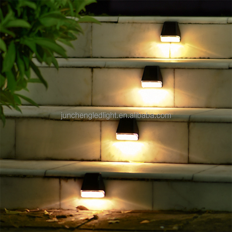 Solar Post Cap Light Outdoor 3.5x3.5 4x4 Inch Longjie Classic Square Deck Cap Led Lamp Wooden Posts