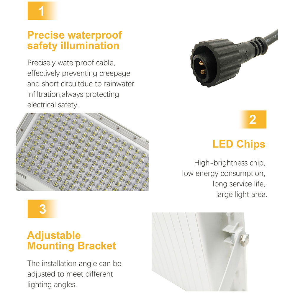 IP65 Portable Solar Power Security High Quality New Outdoor Led Solar Powered Lighting 100w 200w 300w Solar Flood Light