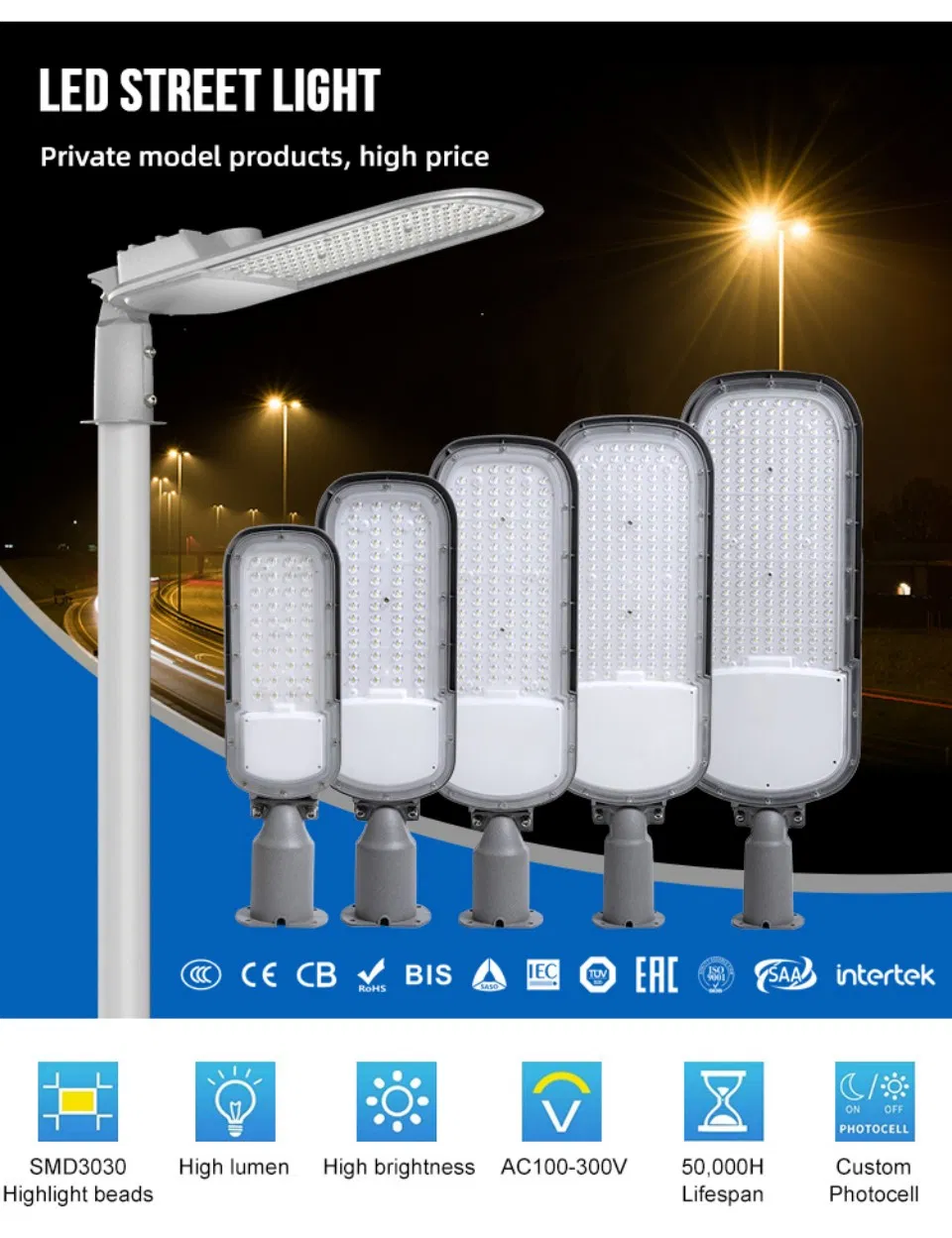 LED Street Light Detail