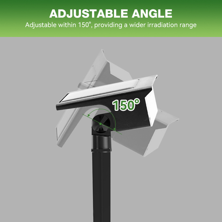 OEM/ODM Hot Selling Waterproof 1watt Outdoor Ground Mounted Outdoor Garden LED Solar Spike Lights With Solar Panel