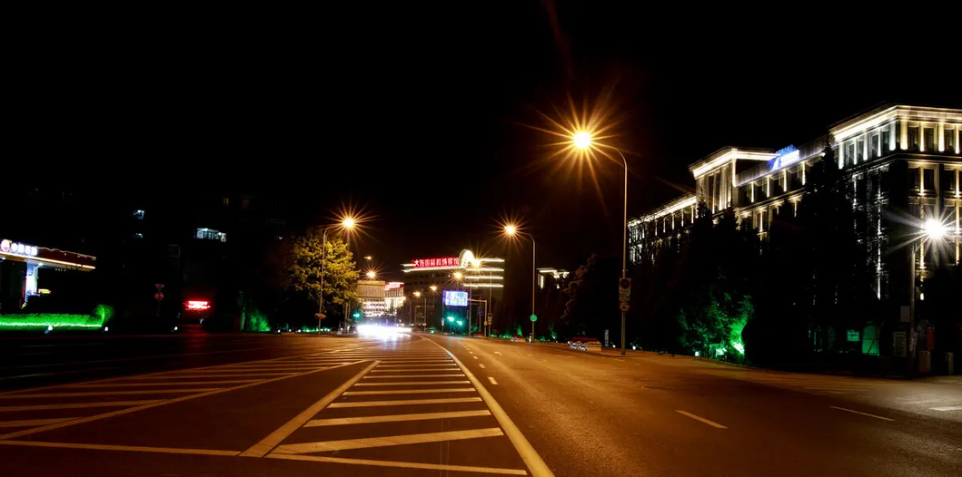 with Source 120 W LED Electrical Street Light Garden Lights