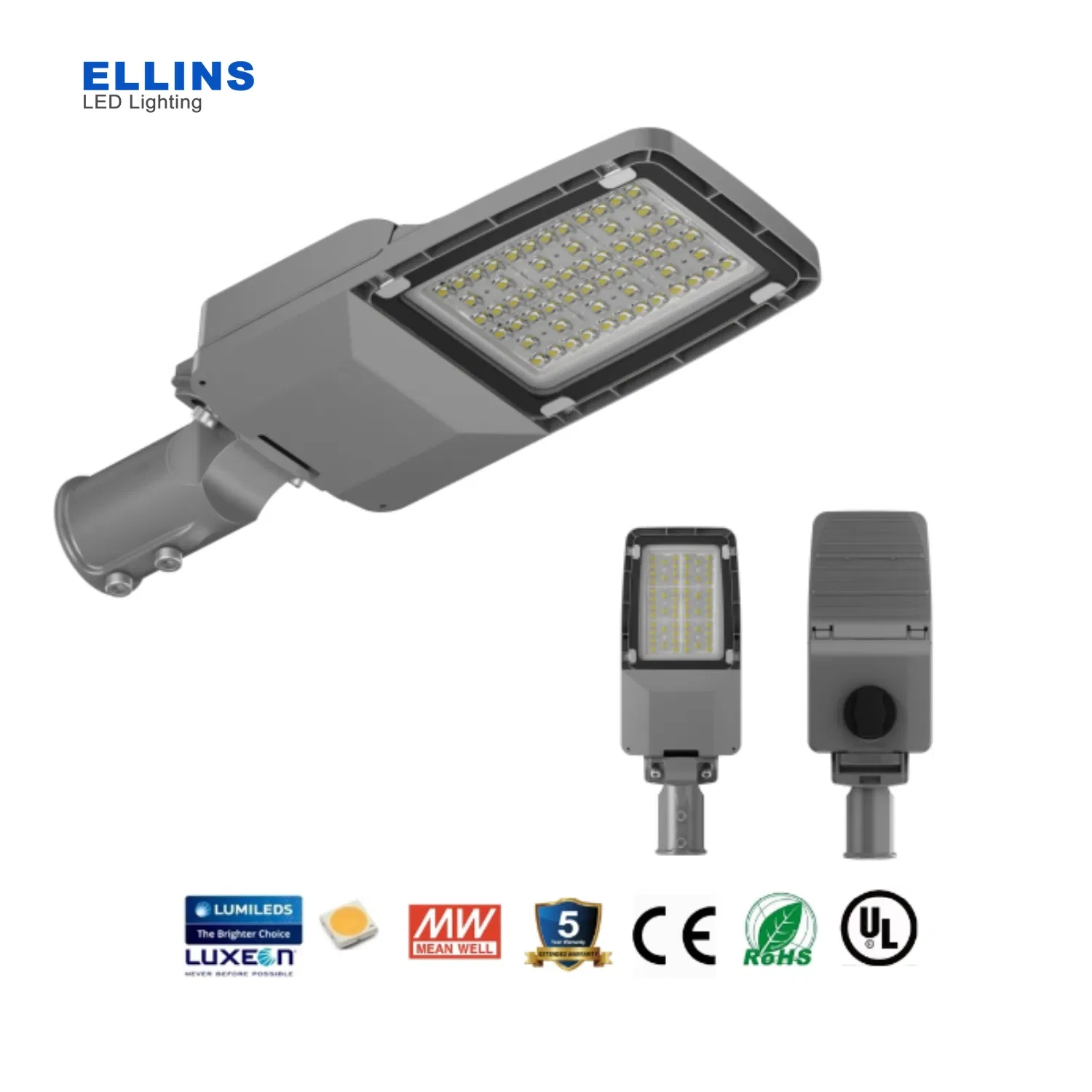 IP66 Outdoor Street Lamp 100W 150W 200W 300W 190lm/W LED Garden Light with Photocell Sensor