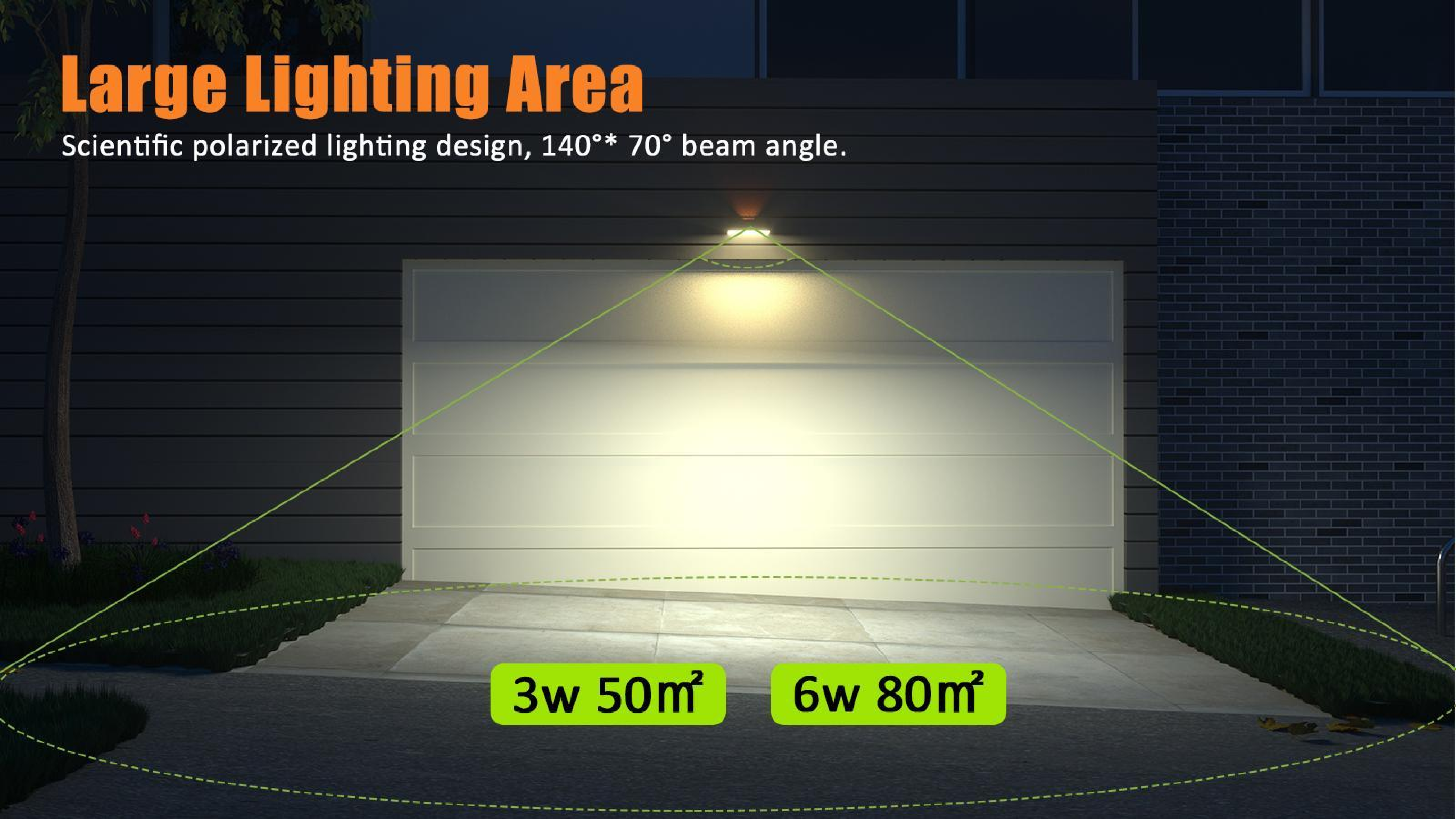 Outdoor Solar Powered LED Wall Lights IP65 Water-Resistant Garden Fence Wall Lamp With PIR Motion Sensor