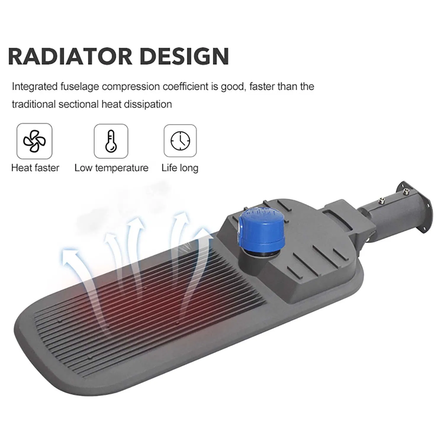 IP66 Waterproof Outdoor Die-Casting Aluminum SMD 3030 50W 100W 150W 200W 240W LED Street Light