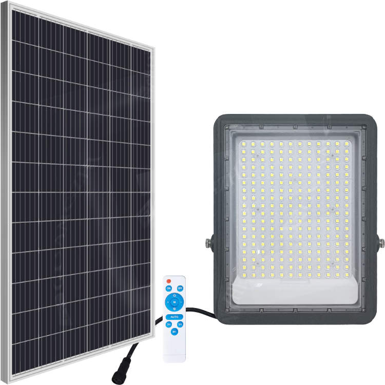 100W-1000W LED Raised Cover Solar Floodlight