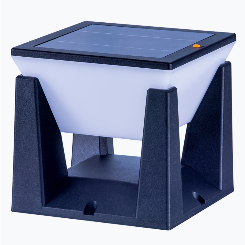 Highlux New 2025 ABS Solar LED Pillar Light 2W High Brightness Solar Garden Lights Supplier