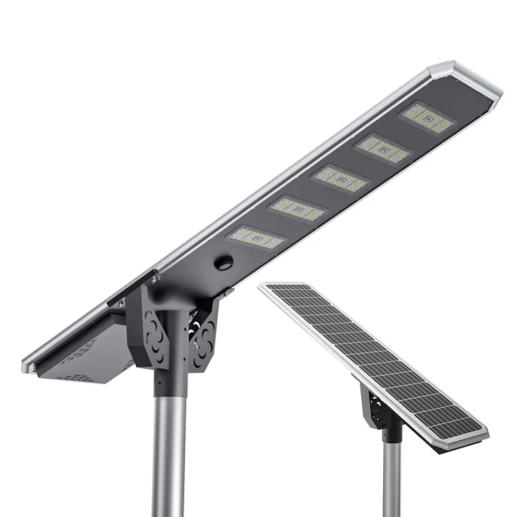 New Outdoor Waterproof 60w 80w 100w 120w Integrated All In One Led Solar Street Light