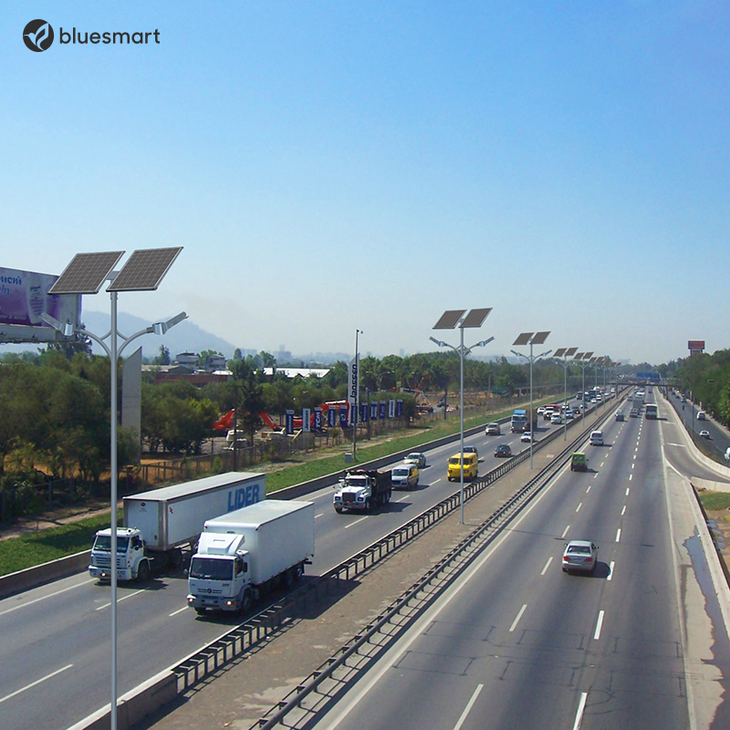 120W All in One Integrated Outdoor Solar Street Light