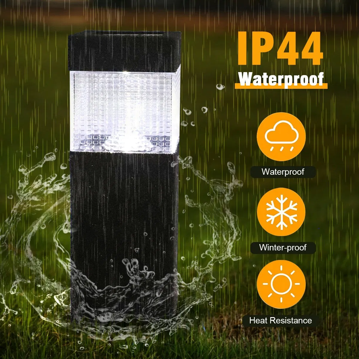 Stone Solar Light Garden Decoration Motion Sensor Landscape Lighting Outdoor