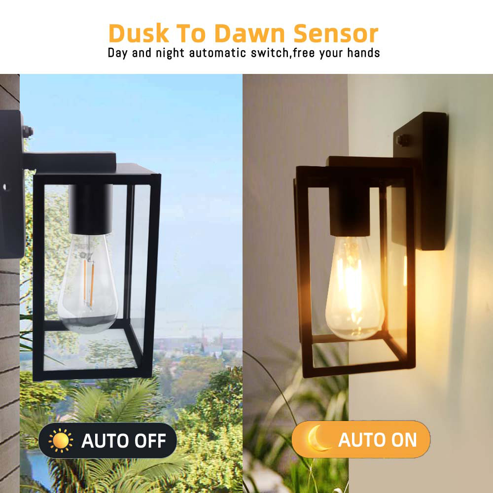 Decoration Outdoor Solar Wall Lighting E26 E27 Lighting Outdoor Landscape Led Outdoor Wall Light
