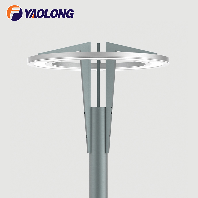Outdoor 30w LED Solar Garden Lamp for Courtyard High Quality IP66 Warm White 300k-6500k Landscape Lighting Electric 100 IP65