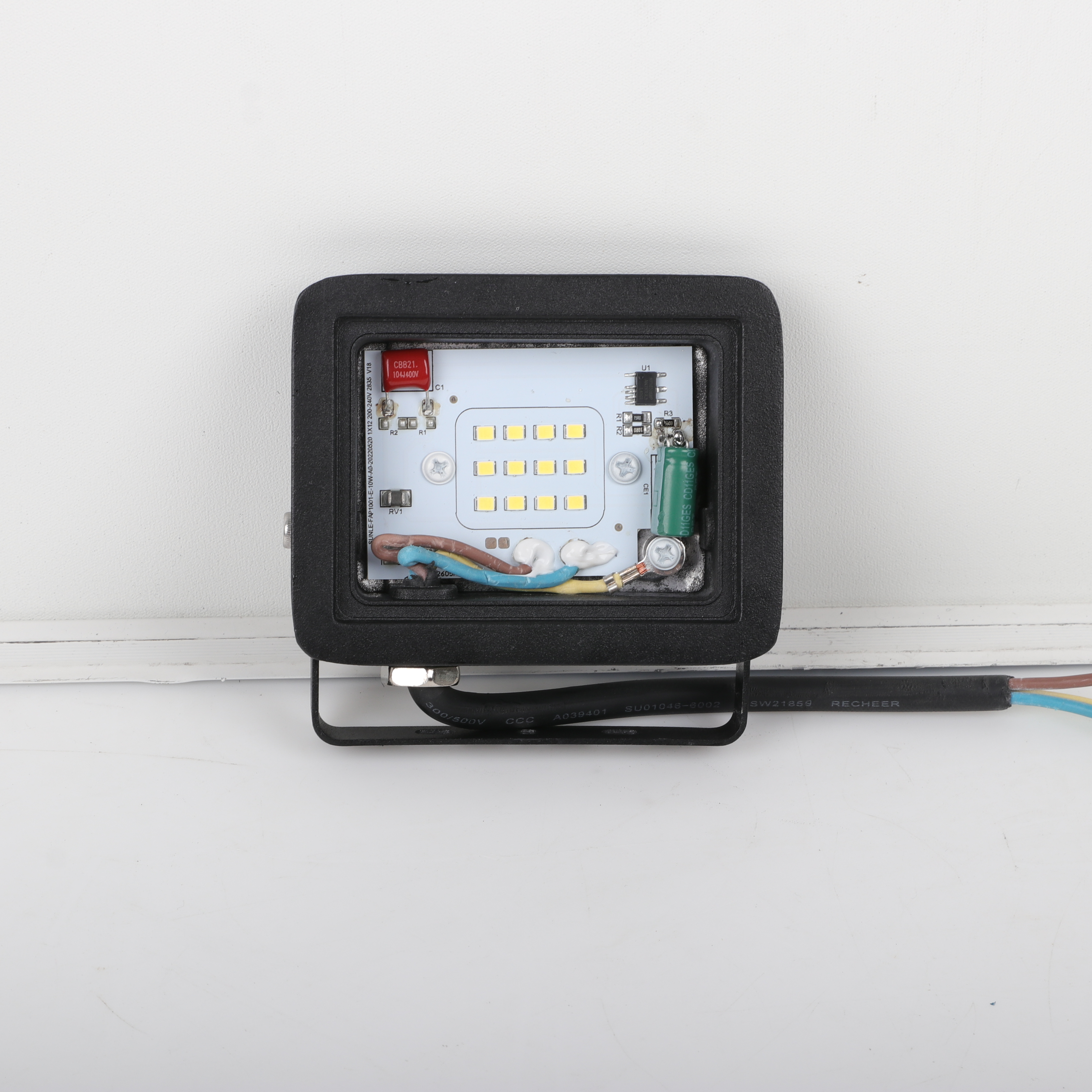 Die Casting Aluminium Explosion Proof/IK08 Ip65 10w 20w 30w50w100w LED Flood Light Floodlight Housing Projector Light Reflector