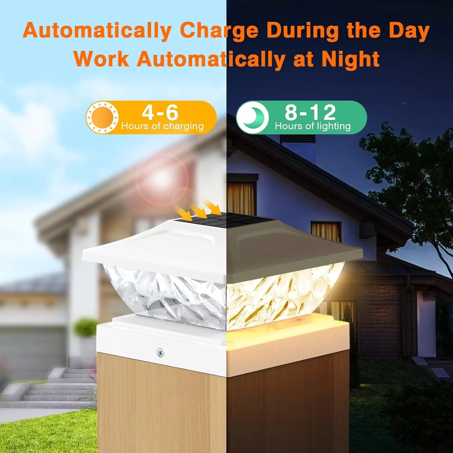 Solar Post Light 3