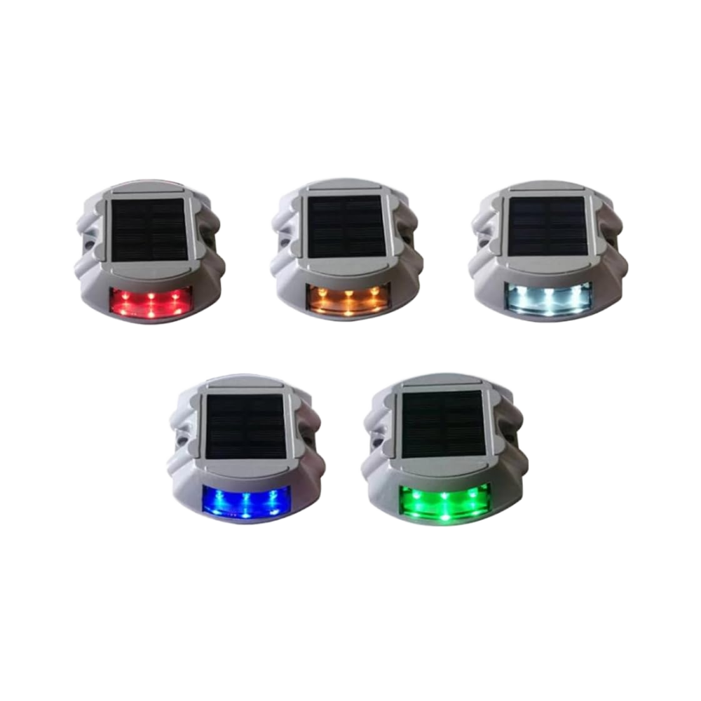 LED Solar Garden Lights Waterproof Outdoor Lawn Patio Can Road Studs Dock Pathway Marker Security For Yard &amp; Steps