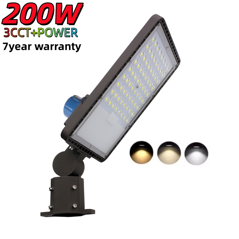 Energy Saving 200W 240W LED Street Light For Municipal Road Lighting IP66 160lm/W AC Outdoor Street Lamp With CE ETL Listing