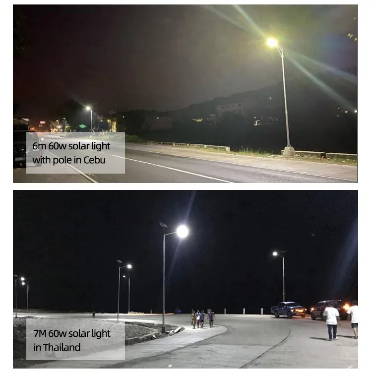 New Outdoor Waterproof 60w 80w 100w 120w Integrated All In One Led Solar Street Light