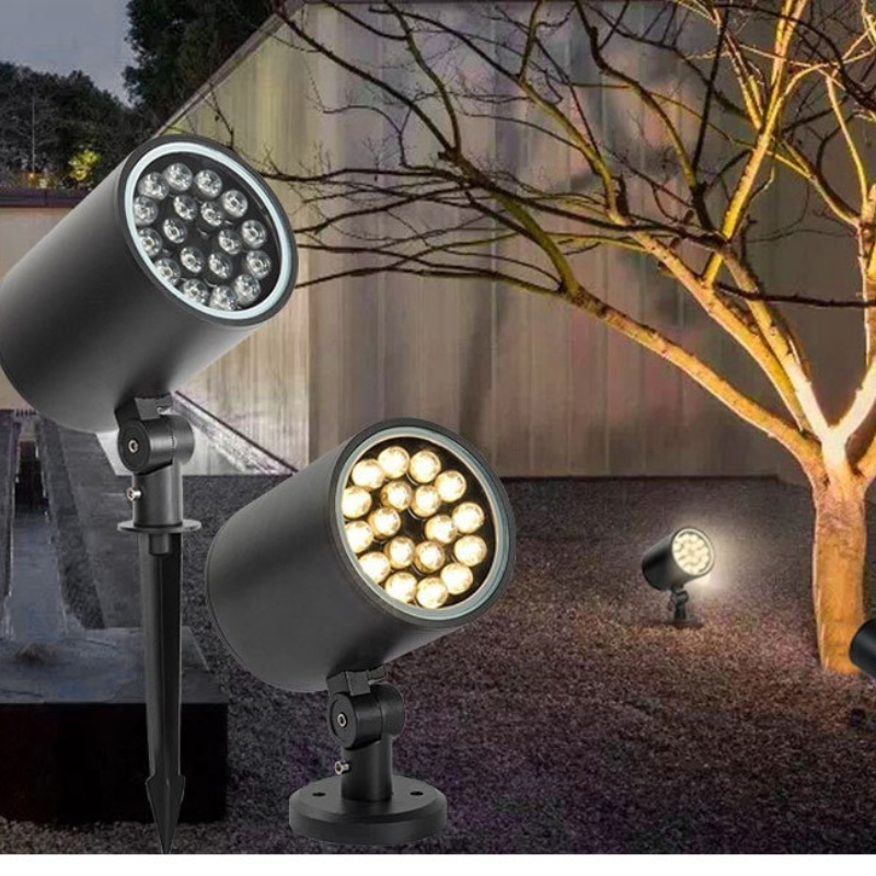Ledcolourlight COB Lawn Landscape LED Projection DMX 12W Flood Lighting