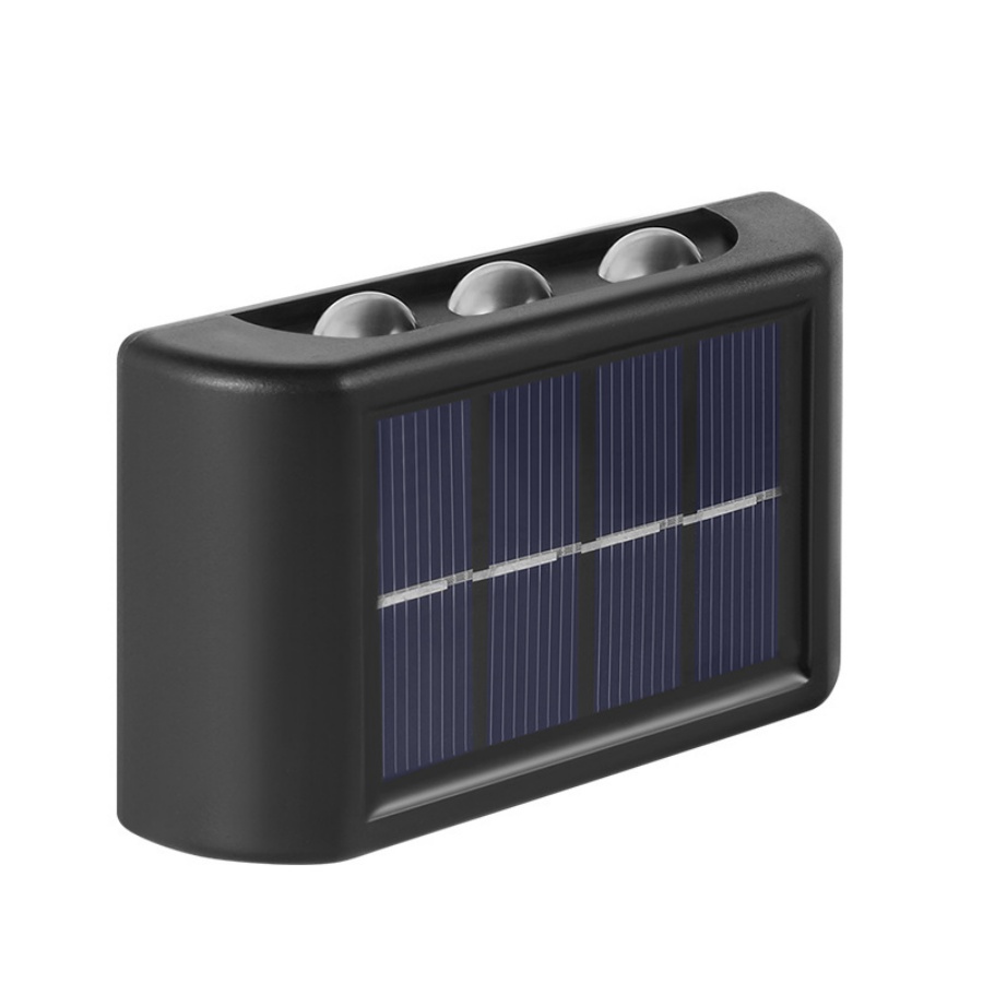 Solar-powered Wall-mounted Light for Outdoor Use - Waterproof and Luminous Wall Lamp