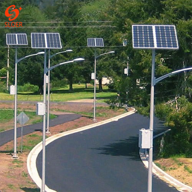 Hot Selling All in Two Split Type Solar Street Light With Outdoor Cost of One Led Powered Energy Panel Lighting Mrp Waterproof