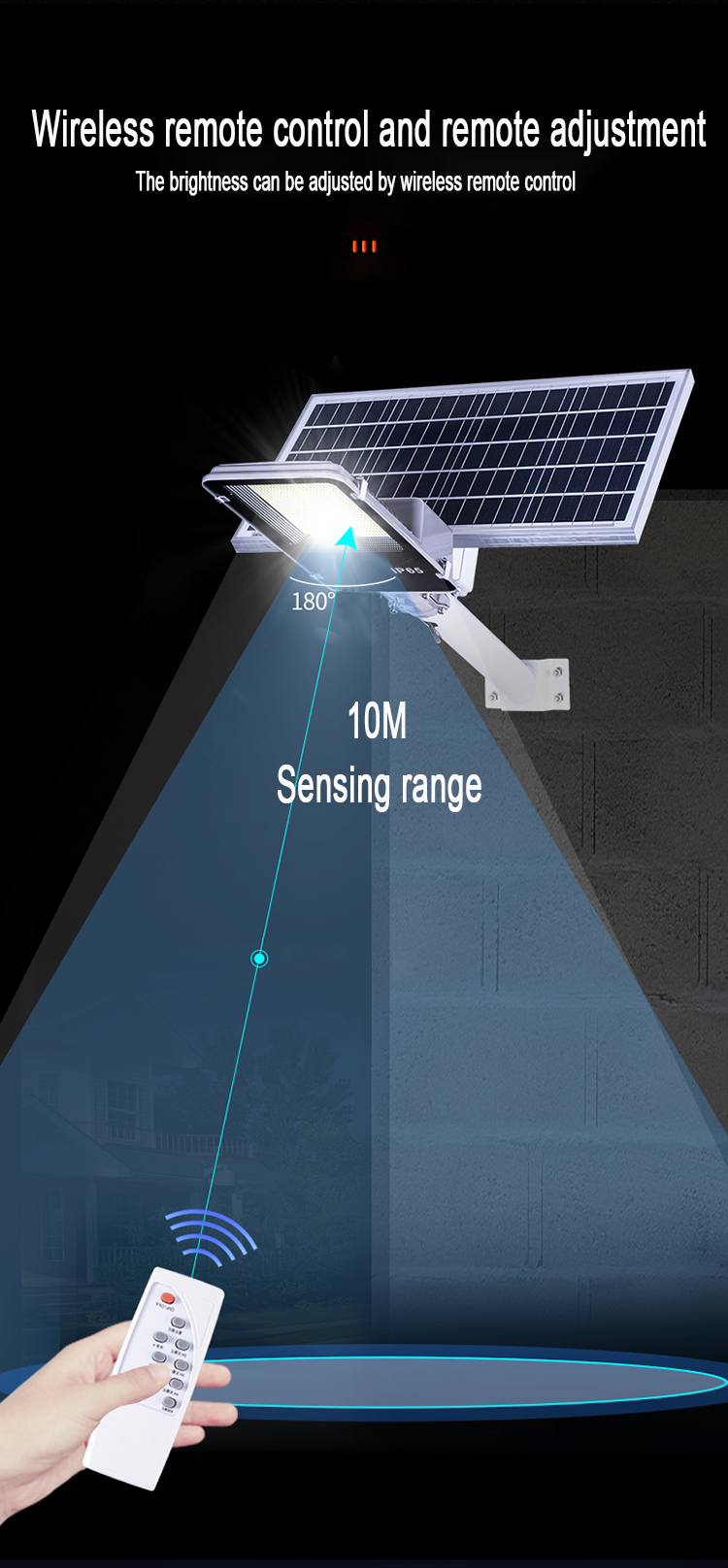 Ip65 Waterproof Smart Control Premium Outdoor Best Solar Street Lights 100W 150W 200W 250W 300W Split Type Solar Street Lights