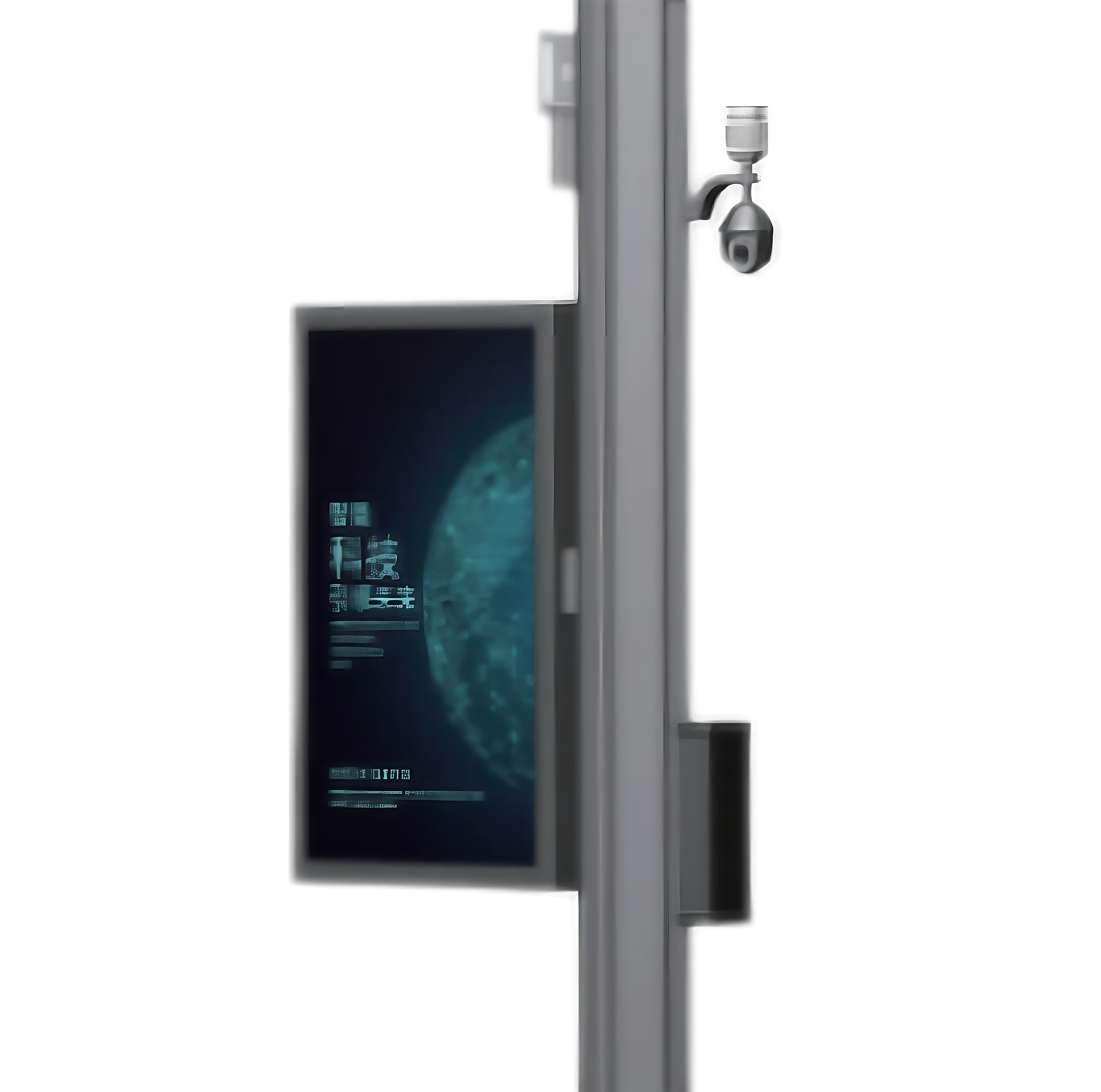 Multi-function Integrated Solar Street Light Remote Monitoring Camera Smart System IP65 Waterproof Aluminum