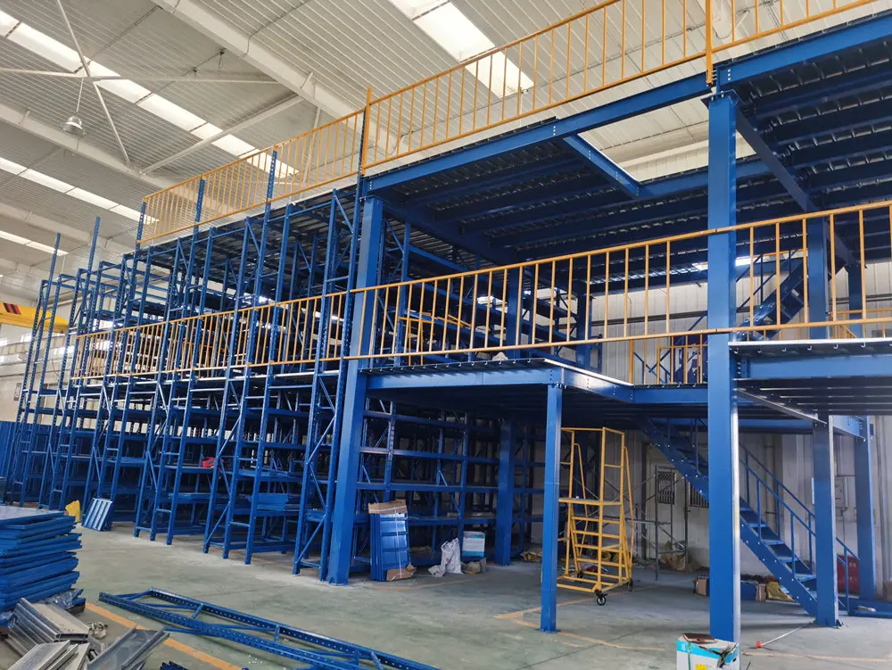 China Mezzanine Racking (Mezzanine Shelving / Steel Platform Racking) Factories, Factory