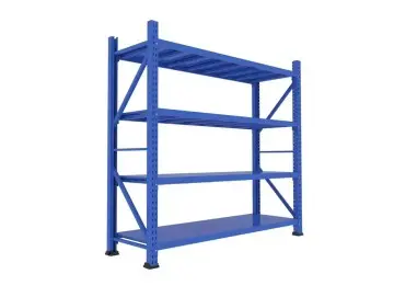 Garage metal shelving unit