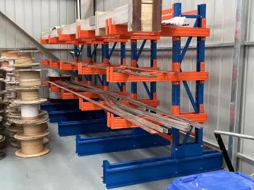Cantilever and special purpose racking for long and irregular loads