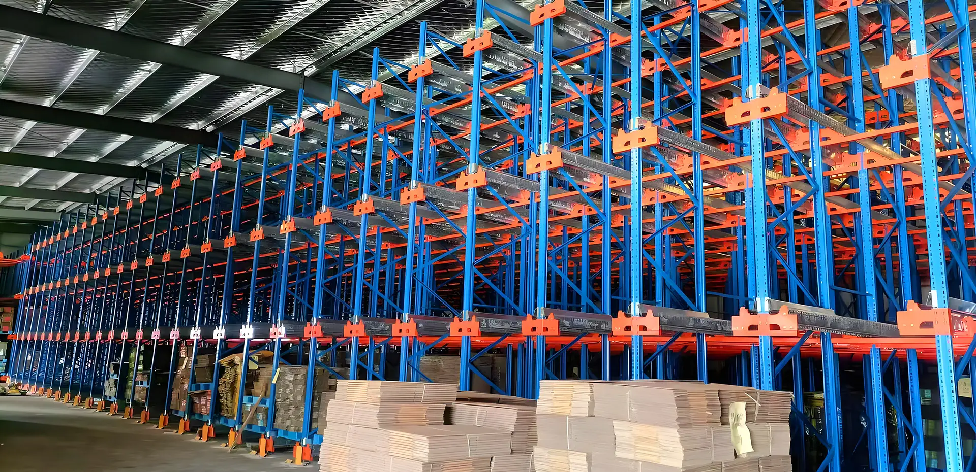 Precision manufacturing of warehousing storage equipment