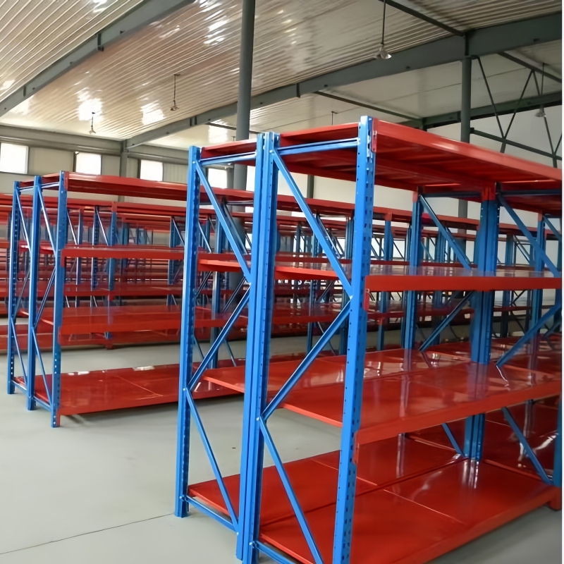 Medium Storage Shelf Unit Warehouse Steel Pallet Shelves Metal Frame for Stacking Unit
